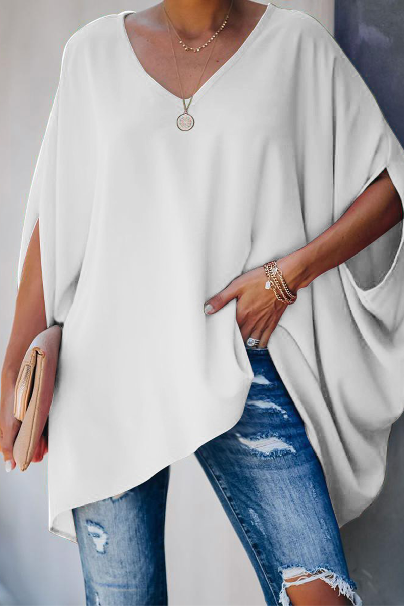 Levoire | T-shirts V encolure Blanc