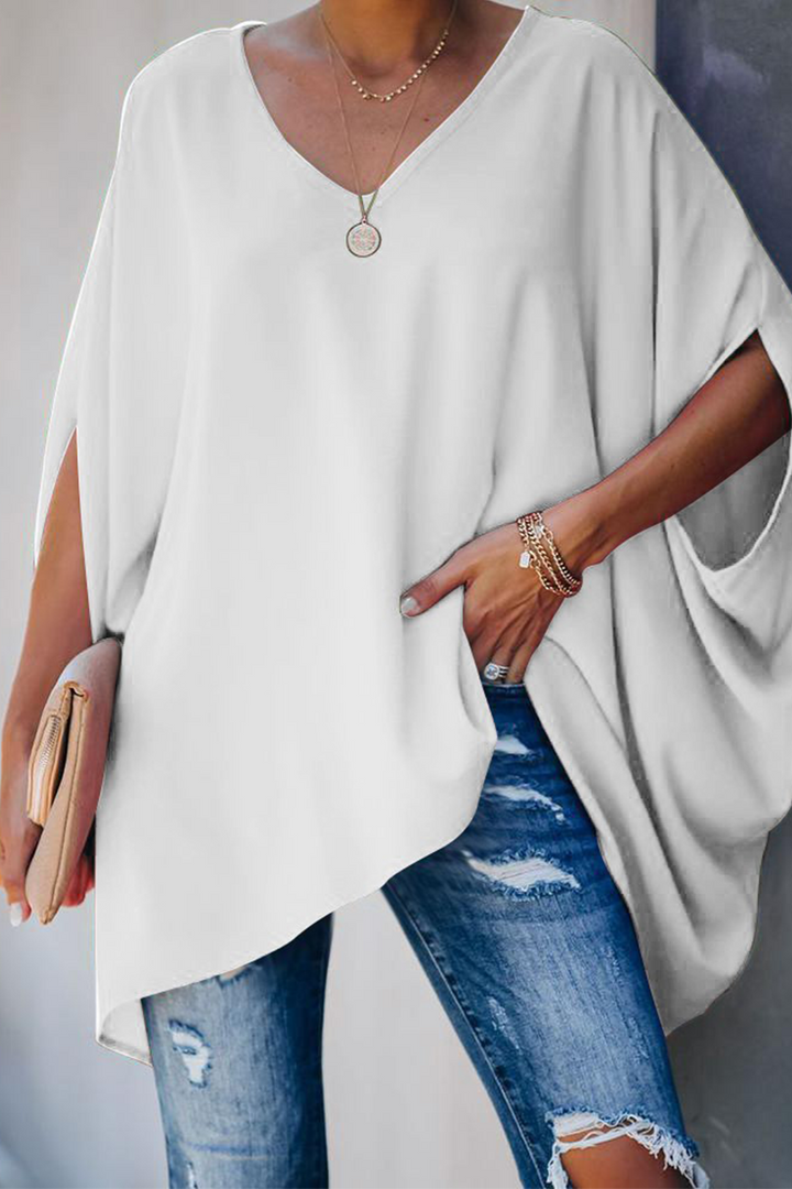 Levoire | T-shirts V encolure Blanc