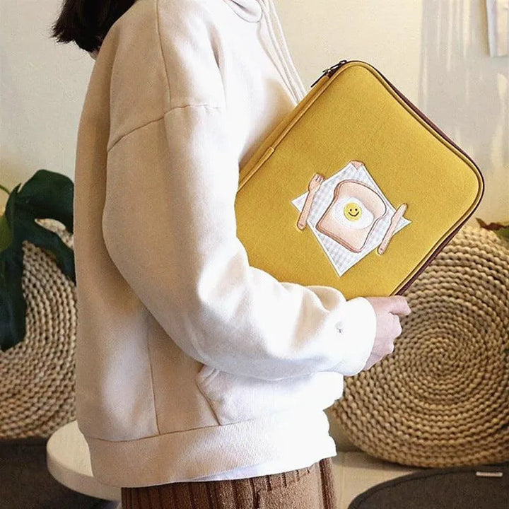 Levoire | Sac pour tablette iPad Jaune 14 pouces