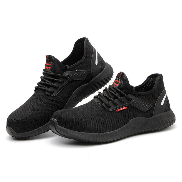 Levoire | Chaussures De Sécurité Arthur, Confort Et Protection Noir rouge