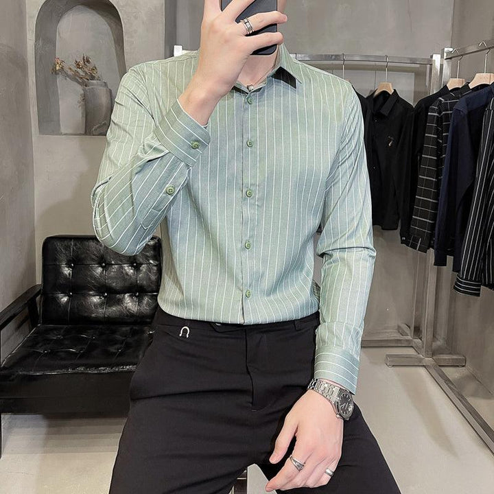 Levoire | Manteau en laine raffiné Vert clair