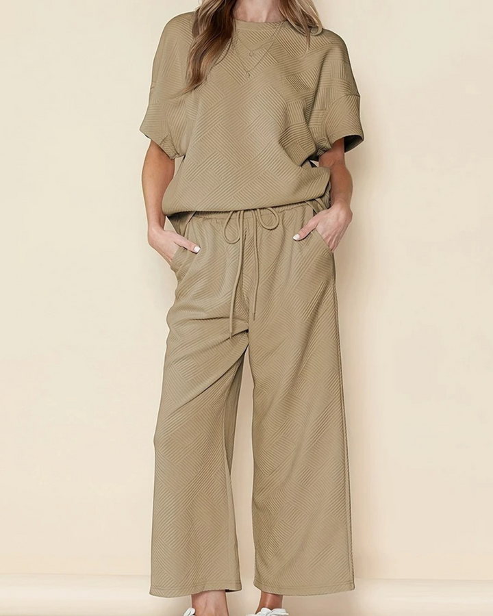 Levoire | ENSEMBLE LOUNGE TEXTURÉ LUXE Khaki