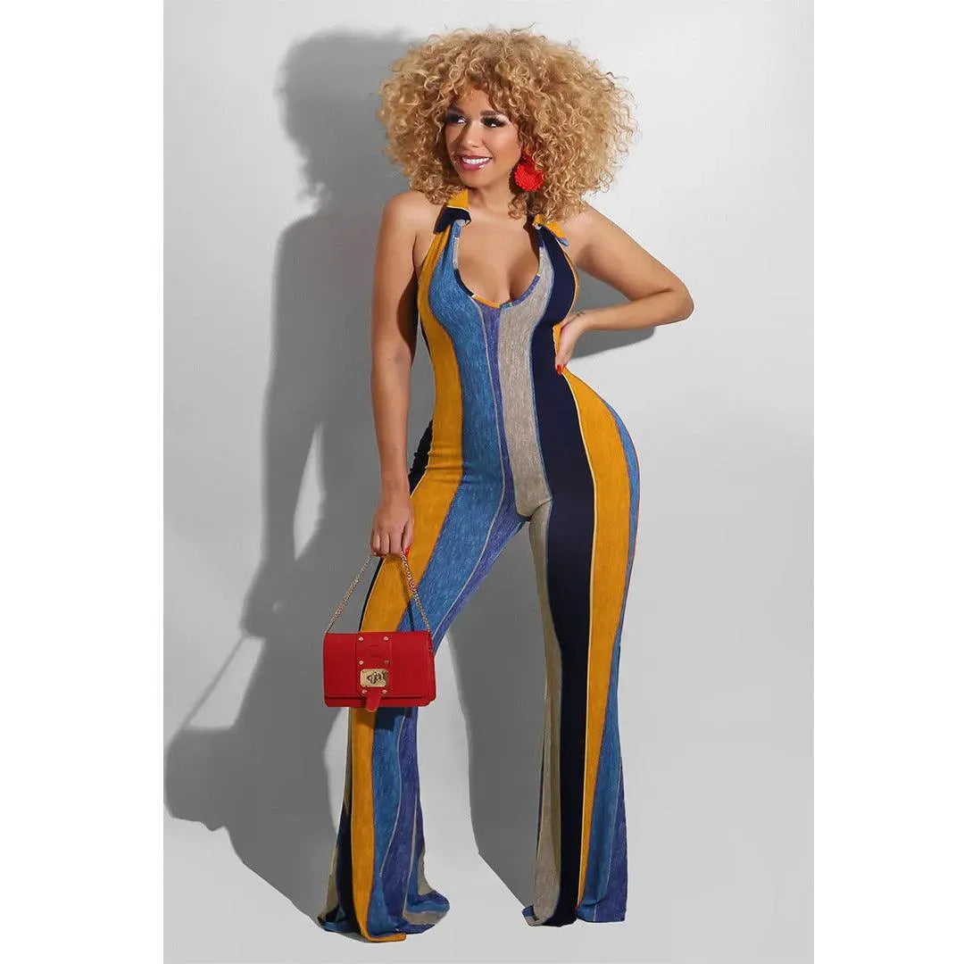Levoire | Costume slim imprimé avec pantalon large Orange