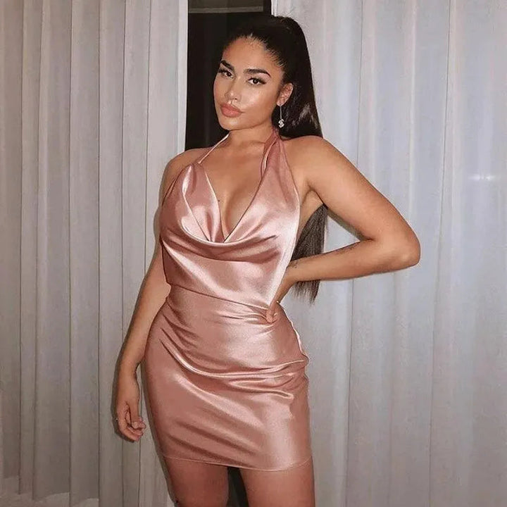 Levoire | Robe courte satin sexy