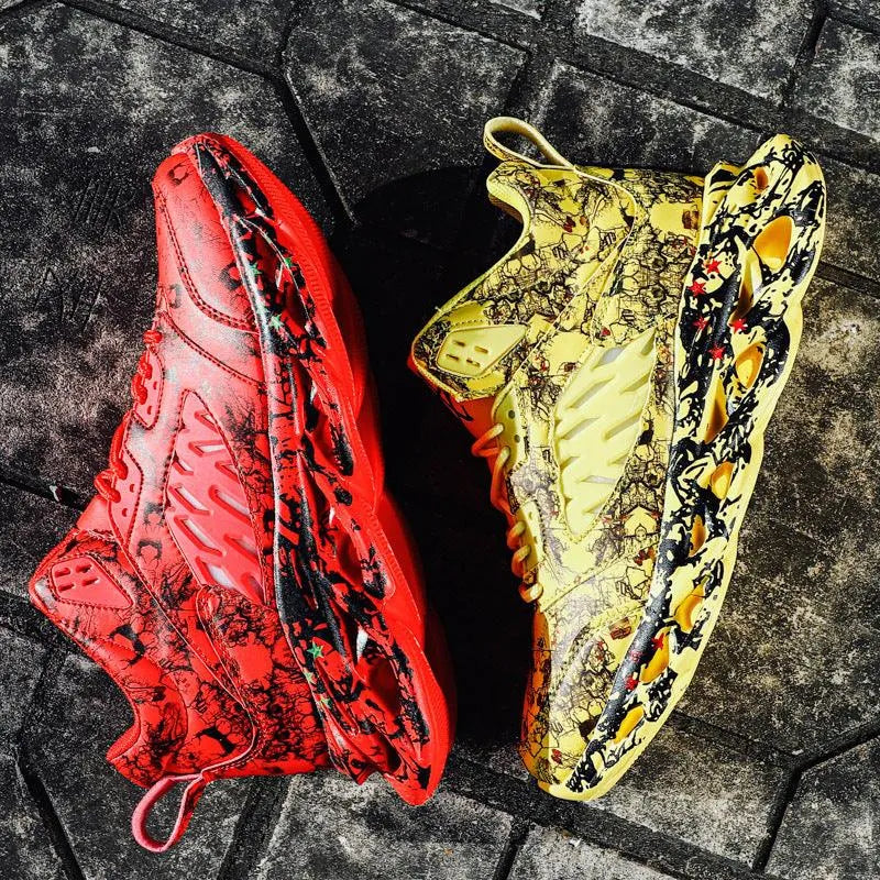 Levoire | Chaussures de sport avec semelle camouflage 9style