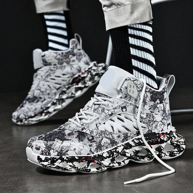 Levoire | Chaussures de sport avec semelle camouflage 2style