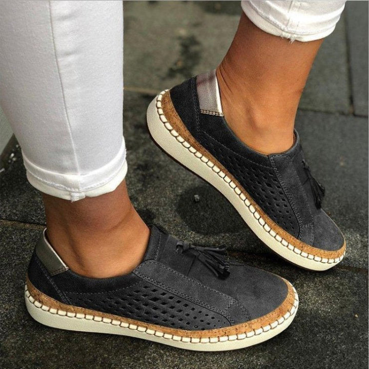 Levoire | Chaussures De Maison Orthopédiques Respirantes Noir