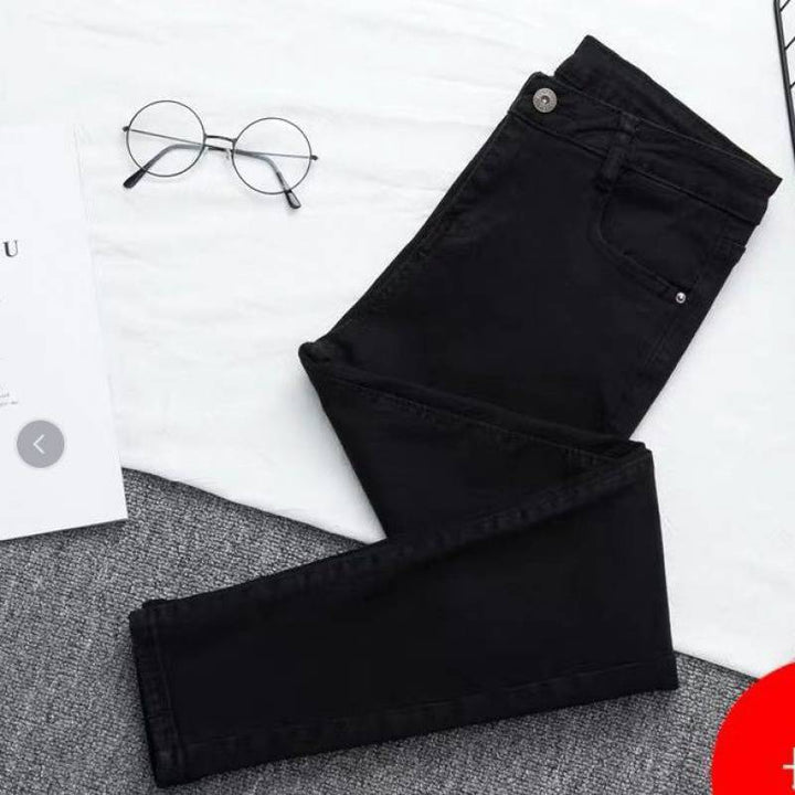 Levoire | Pantalons De Mode À Taille Haute Pour Femmes Noir