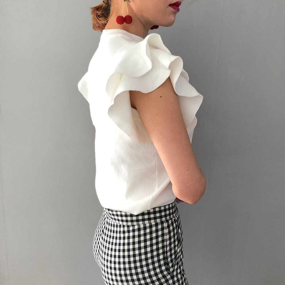 Levoire | Blouse à la mode avec volants