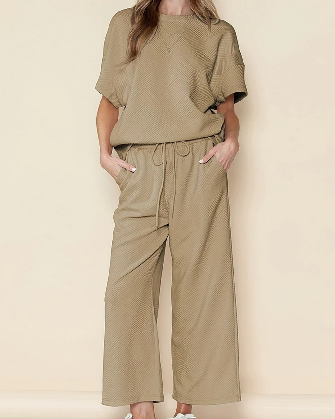 Levoire | Ensemble de salon élégant Khaki
