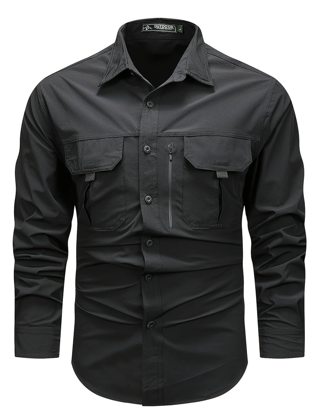 Levoire | Chemise Décontractée Pour Hommes À Manches Longues À Séchage Rapide