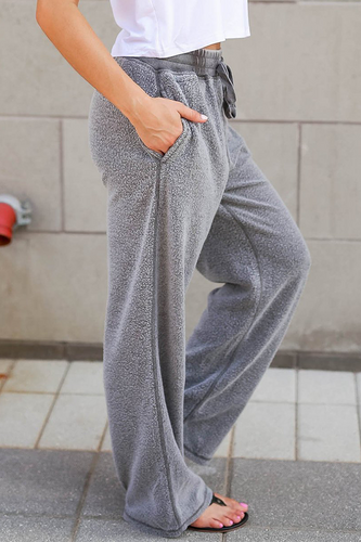 Levoire | Pantalon Large Décontracté Avec Ceinture Et Poches