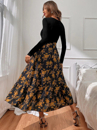 Levoire | A-Ligne Robe À Manches Longues Pour Femmes