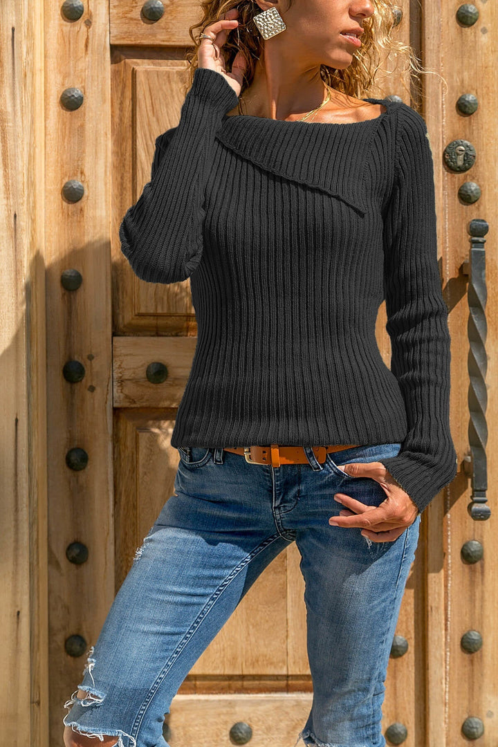 Levoire | Sweat D'Hiver Oversized Urbain Chic Noir