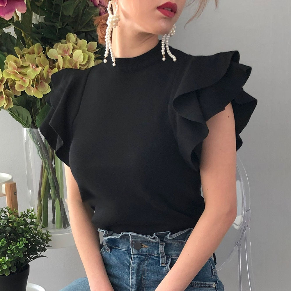 Levoire | Blouse à la mode avec volants