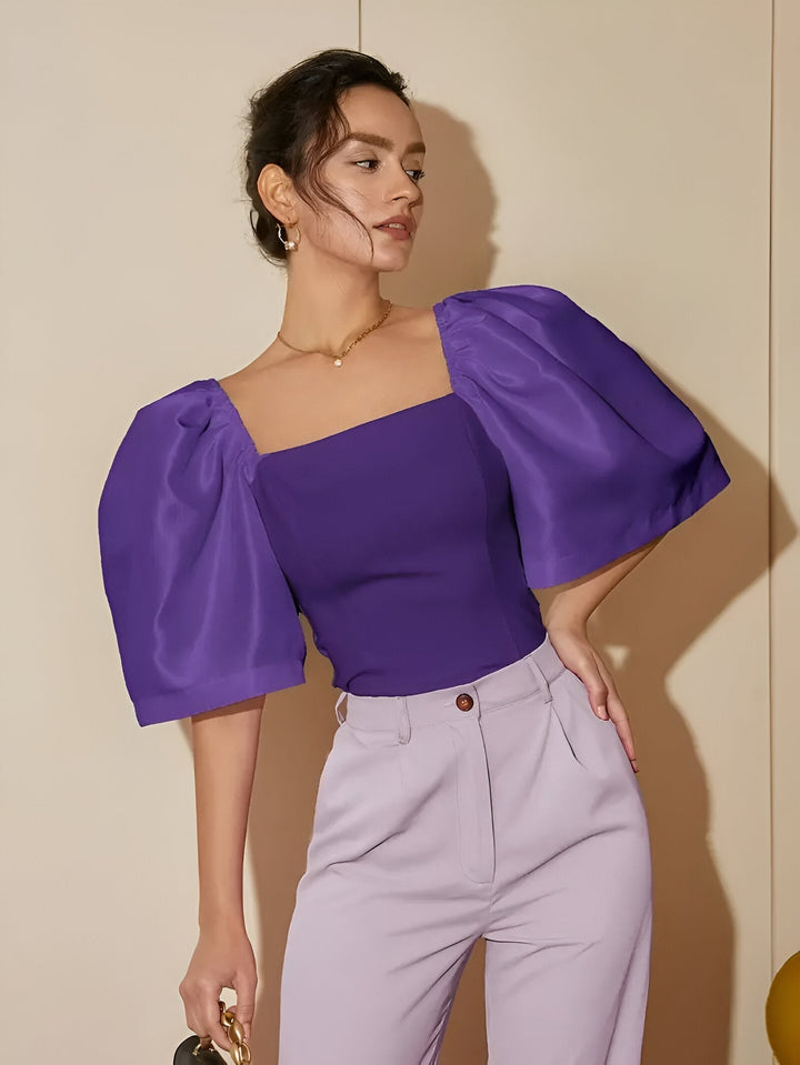 Levoire | Veste Hoikkaja Avec Une Ouverture Carrée Violet