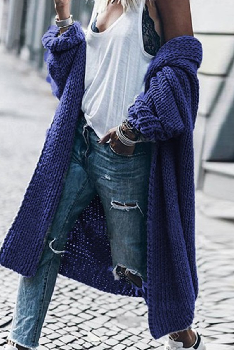 Levoire | Tricot femme à boutons Bleu