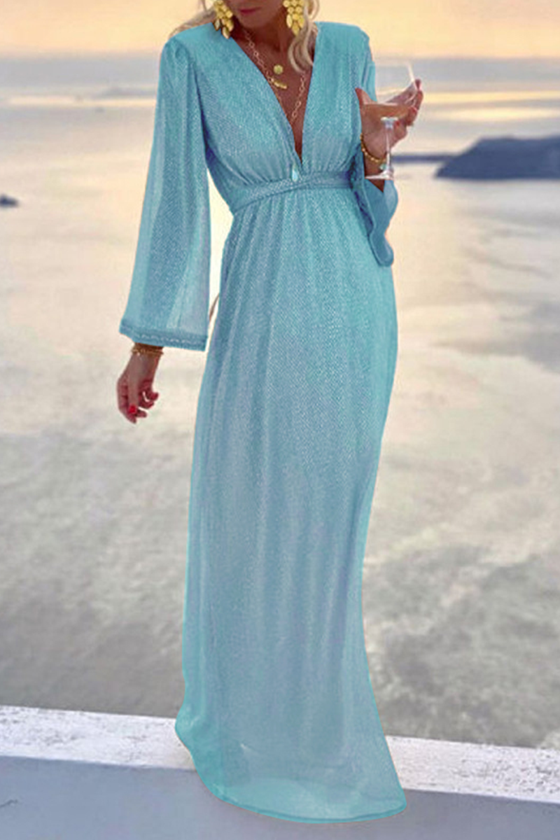 Levoire | Robe Élégante Muotikas Seeblau