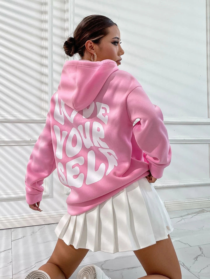 Levoire | Sweat À Capuche Doux Pour Femmes Rosa