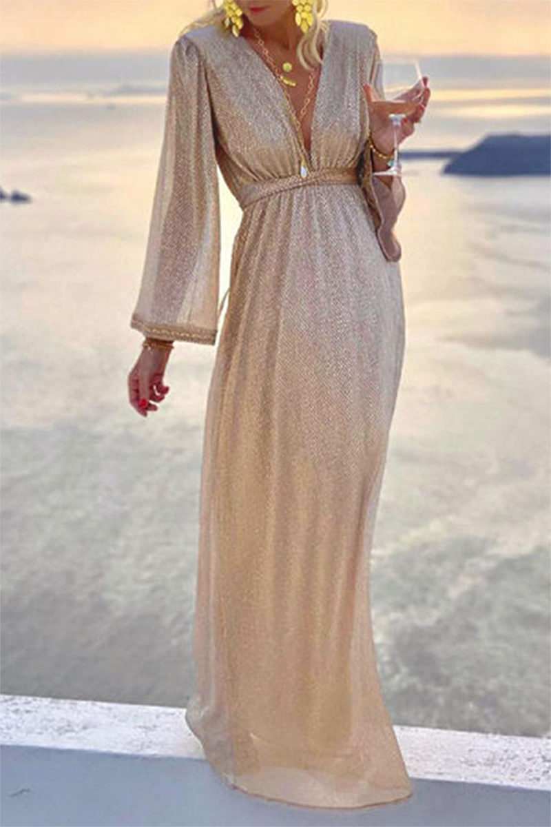 Levoire | Robe Élégante Muotikas Abricot