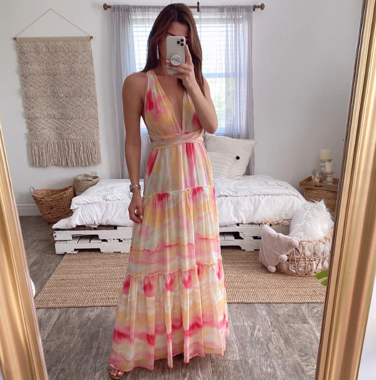 Levoire | Robe irrégulière avec dos décolleté tendance