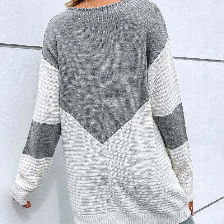 Levoire | Pull-Over Oversized À Manches Longues Avec Col Rond