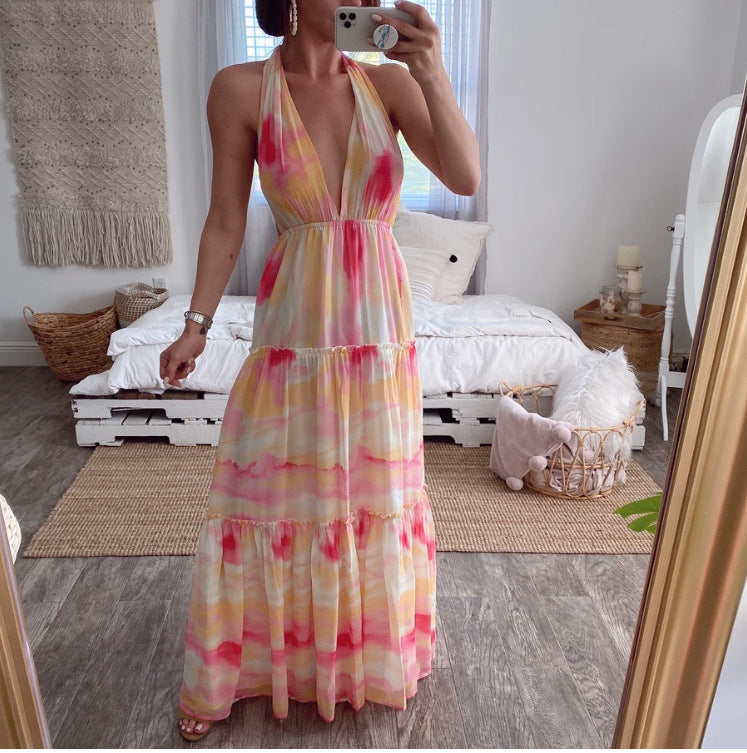 Levoire | Robe irrégulière avec dos décolleté tendance