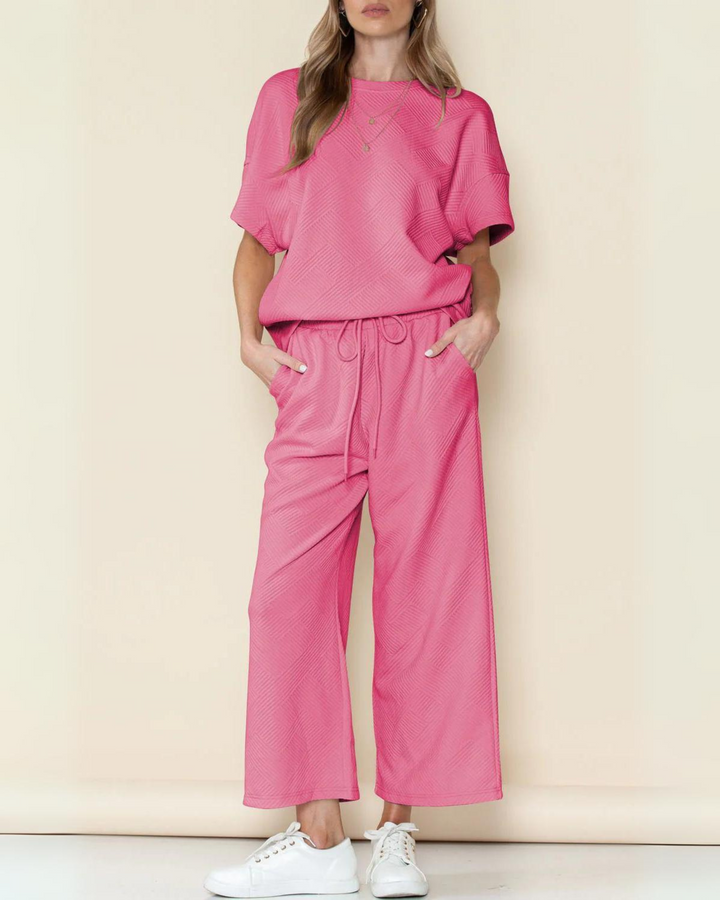 Levoire | ENSEMBLE LOUNGE TEXTURÉ LUXE Rosa