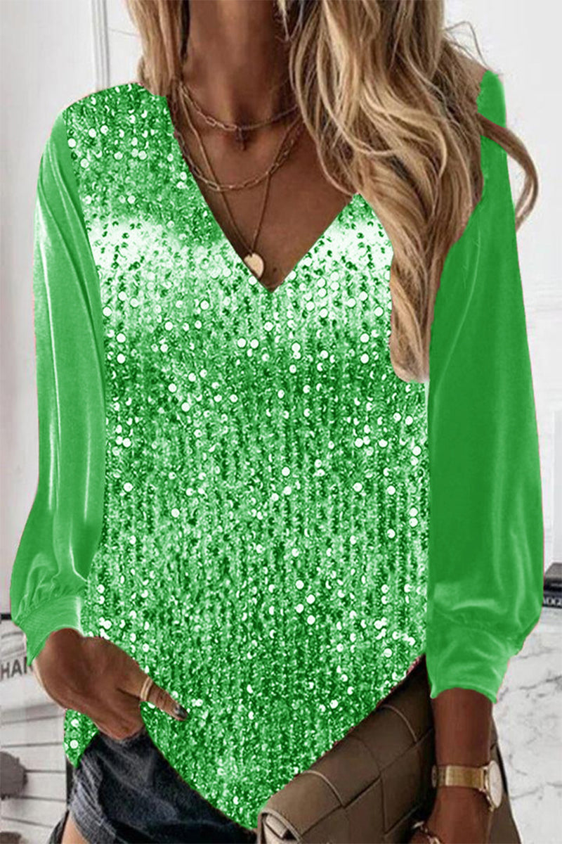 Levoire | Haut brillant simple Fluorescent Vert