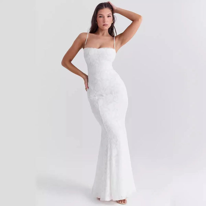 Levoire | Robe sans manches pour femmes avec décolleté carré