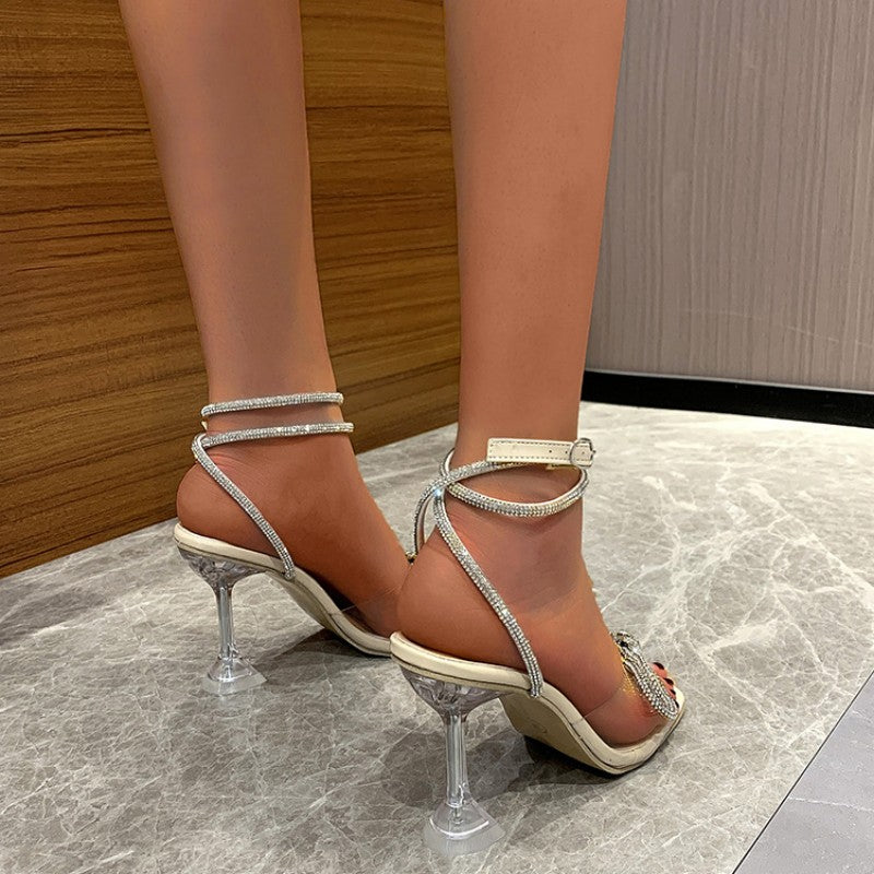 Levoire | Chaussures De Plein Air Carrées Confortables En Patchwork Décontracté Avec Nœud