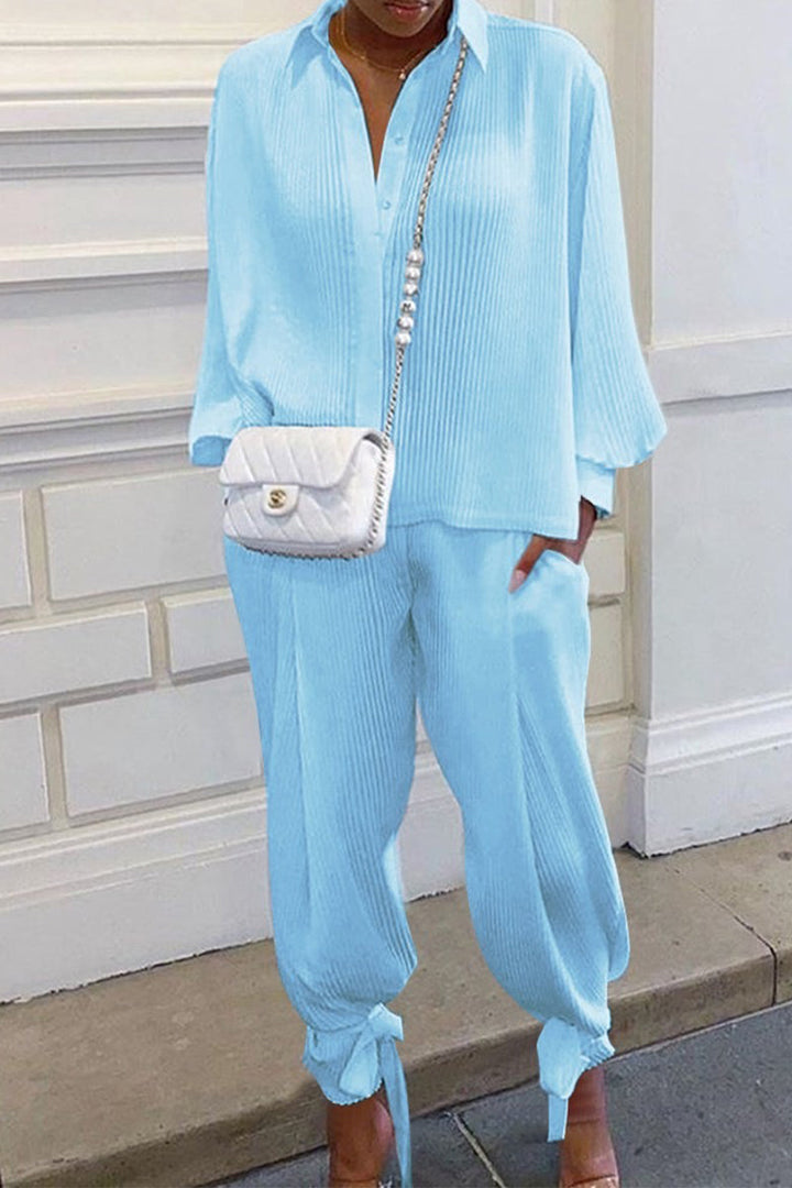 Levoire | Ensemble de loisirs Robe bleue pour bébé