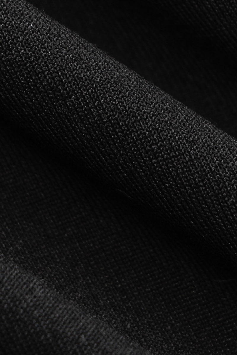 Levoire | Robe Crayon Élégante Unie Avec Fente Et Col Roulé Mi-A