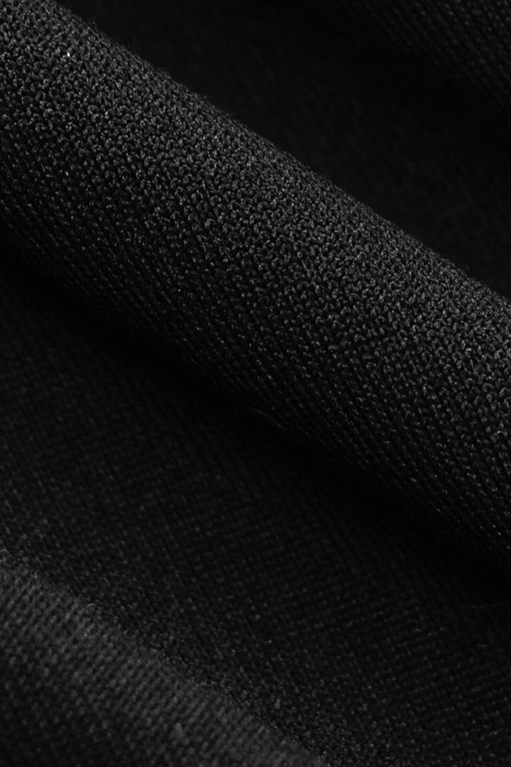 Levoire | Robe Crayon Élégante Unie Avec Fente Et Col Roulé Mi-A
