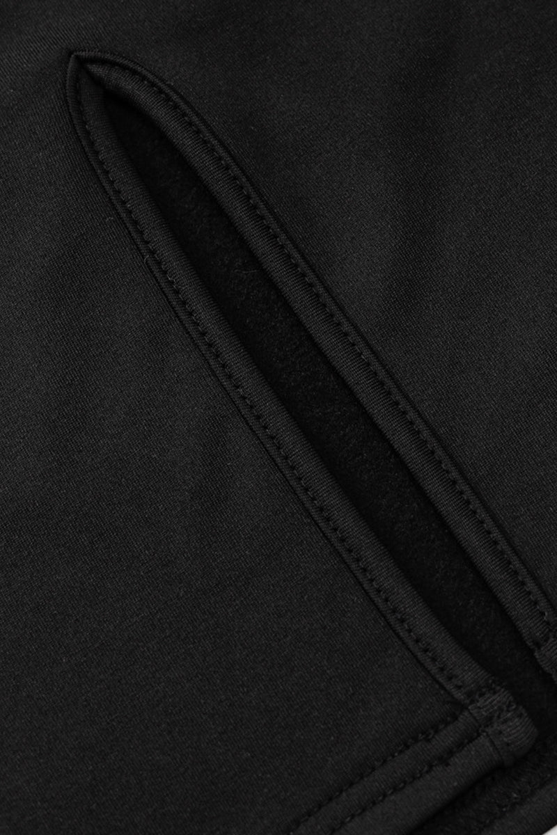 Levoire | Robe Crayon Élégante Unie Avec Fente Et Col Roulé Mi-A
