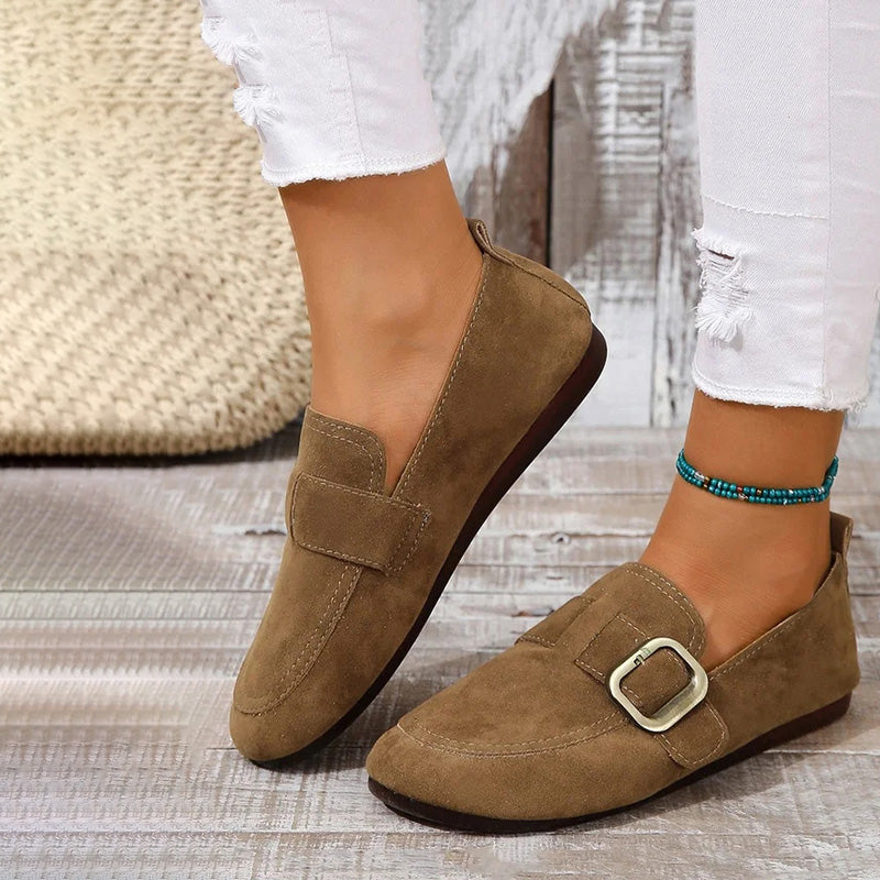 Levoire | Chaussures Slip-On Confortables Marron