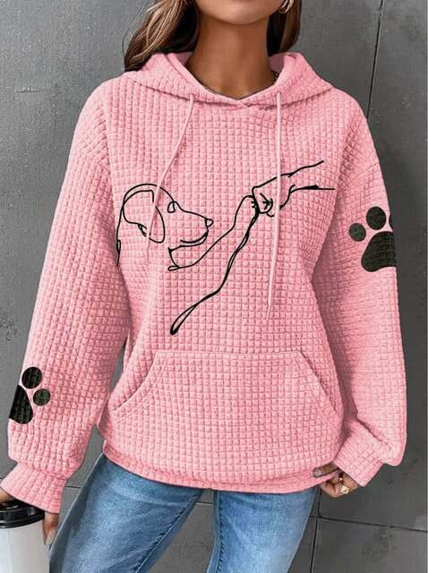 Levoire | Confortable Et Chaud Hoodie Rosa