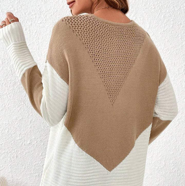 Levoire | Pull-Over Oversized À Manches Longues Avec Col Rond