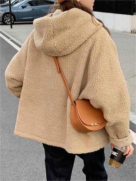 Levoire | Manteau Élégant Grande Taille Avec Capuche Épaisse Pour Femmes