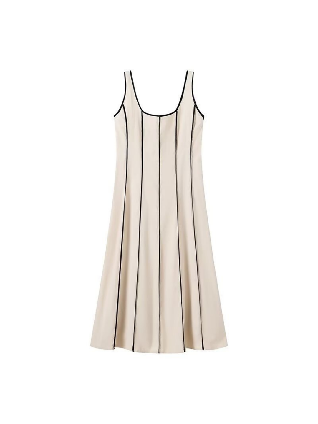 Levoire | Robe Débardeur Rayé Silhouette Rayé noir