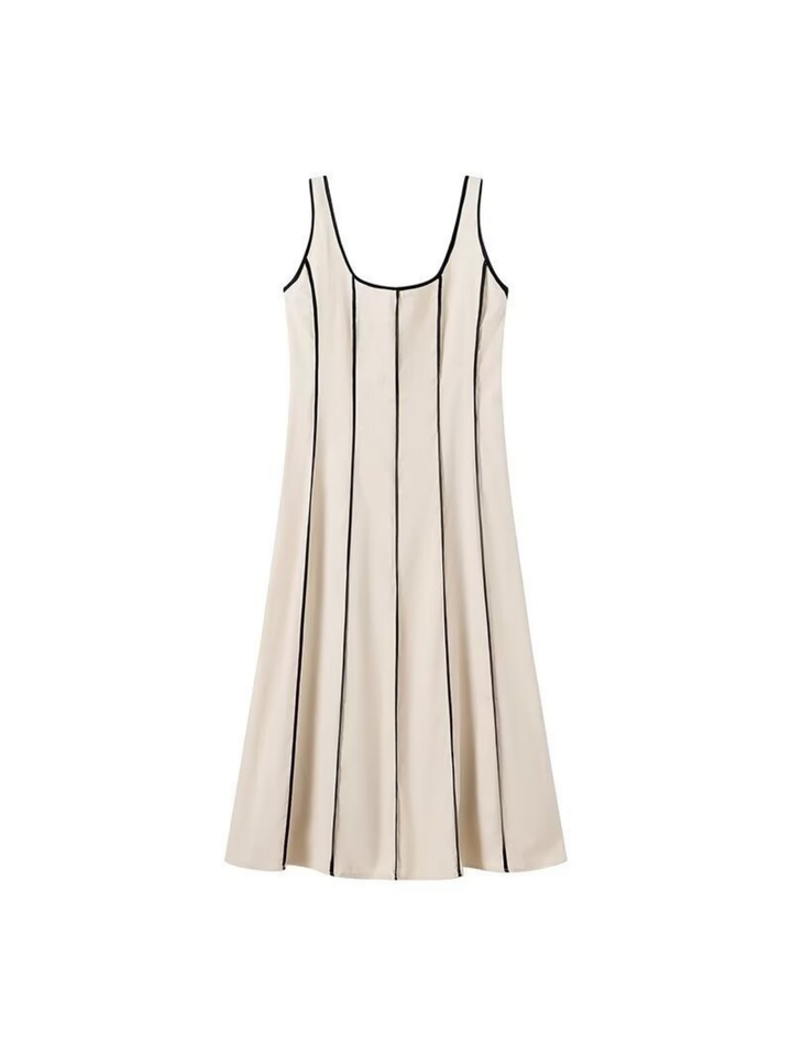 Levoire | Robe Débardeur Rayé Silhouette Rayé noir