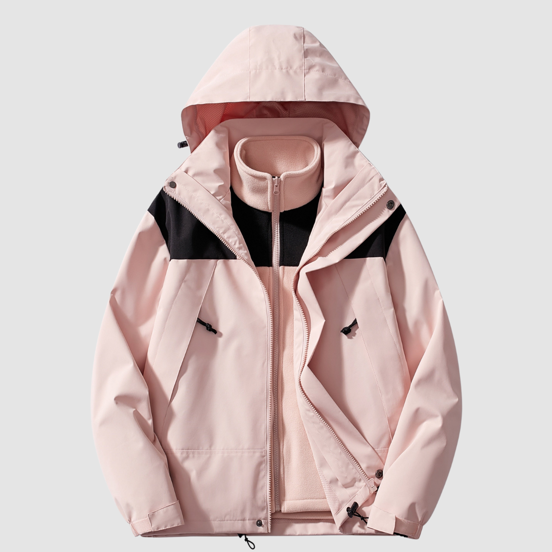 3-en-1 Veste en Fleece d'Hiver Confort | R&B