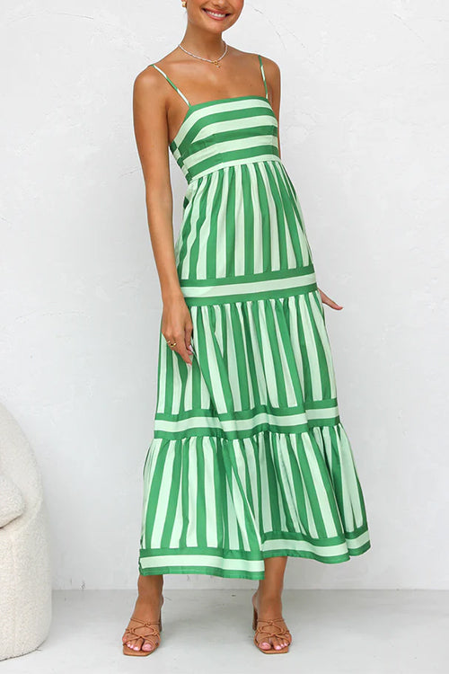 Levoire | Robe D'Été À Rayures Élégante