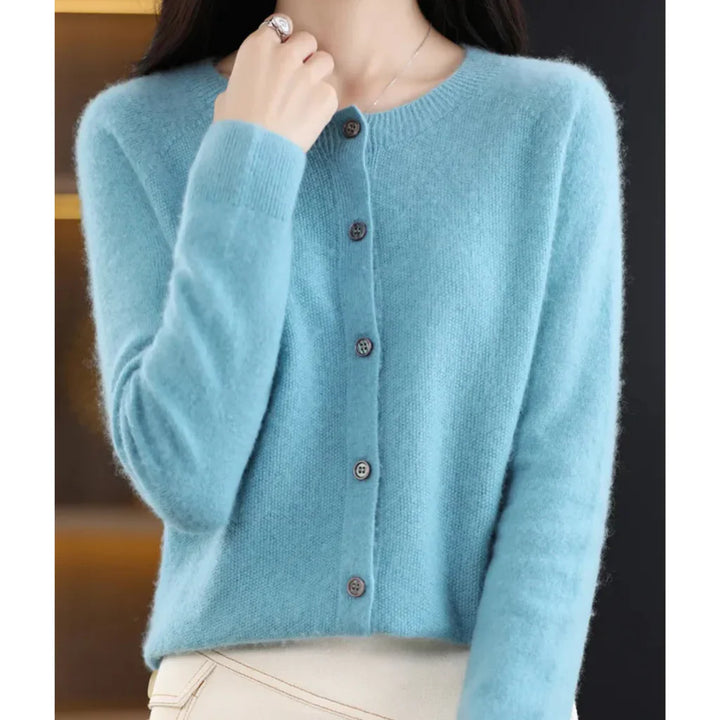 Levoire | Veste En Laine Pour Femmes Bleu ciel