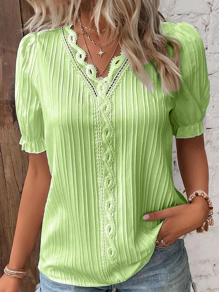 Levoire | Chemise Élégante Pour Femmes Vert