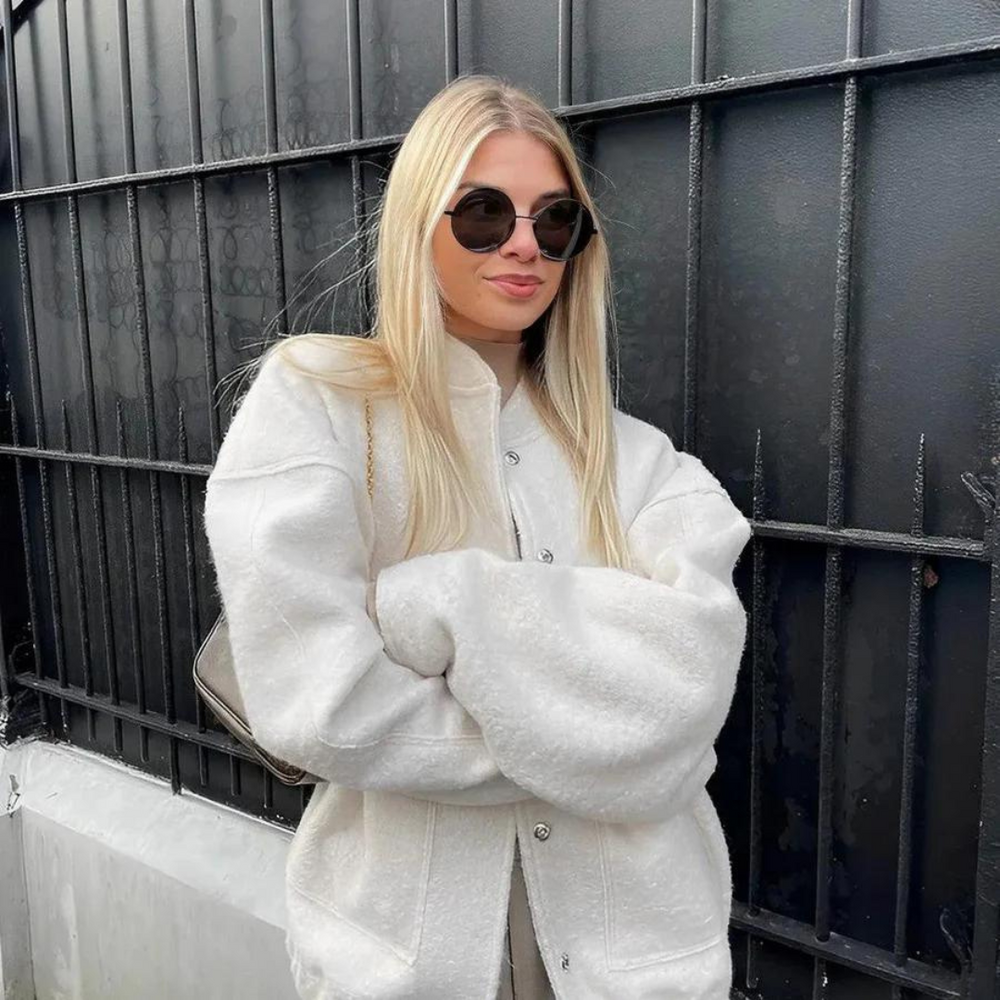 Levoire | Femme Décontractée Veste Blanc
