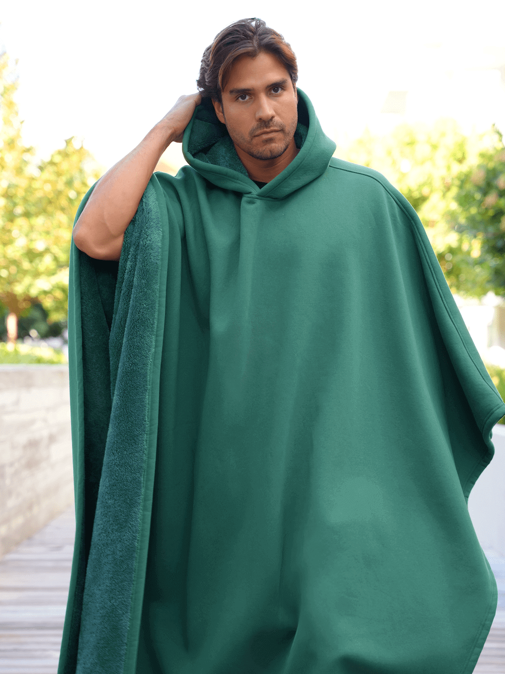 Levoire | Bergre Wrme Couvertures Chandail Capuche Fr Tous Les Jours Vert Taille unique
