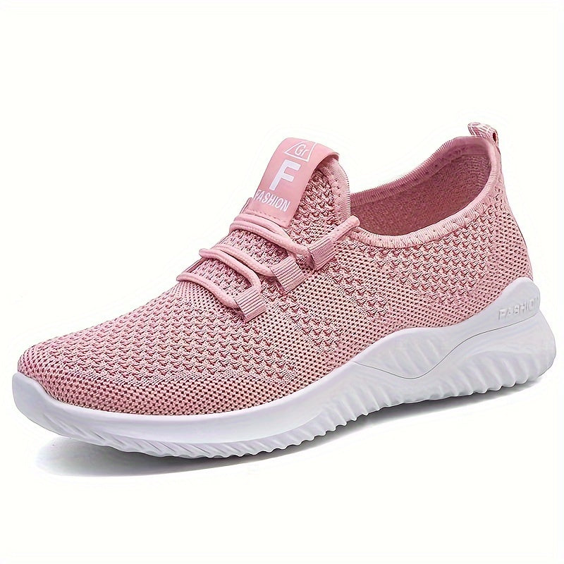 Levoire | Baskets Femme Simples À Semelle Légère Couleur rose