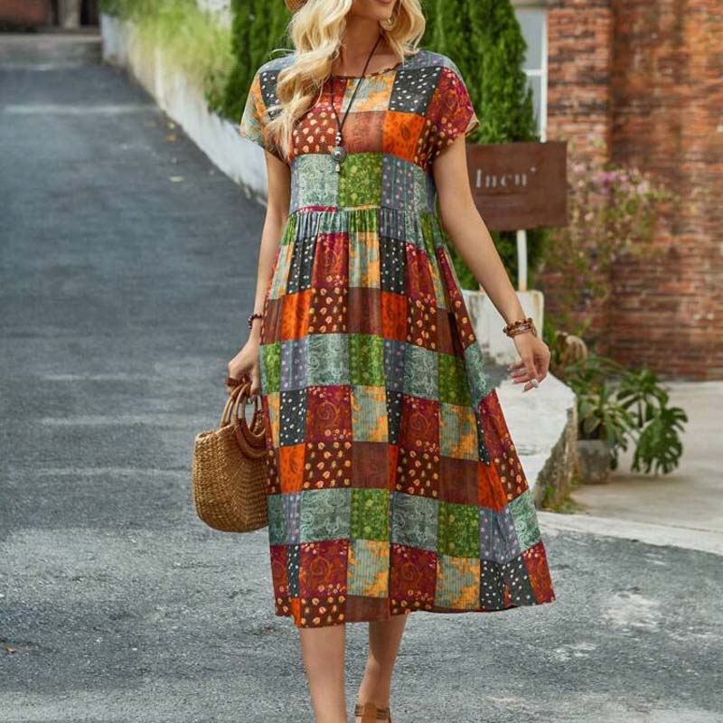Levoire | À Carreaux Ethnique Vintage