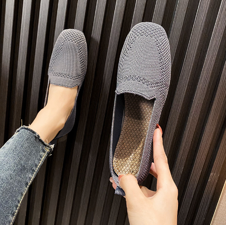 Levoire | Sandales En Maille Pour Femmes Gris